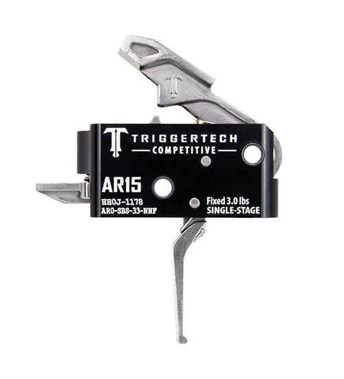 Experience a true zero-creep break and adjustable pull weight with TriggerTech's AR15 Single-Stage trigger, ensuring reliability and consistency in every shot.
